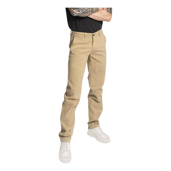 Pantalón Slim  Hombre Cottons Jeans Fred Largo 30