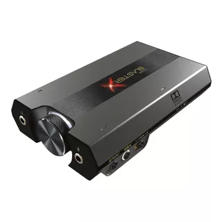 Placa De Sonido Usb Creative Sound Blaster X G6 Color Gris Oscuro