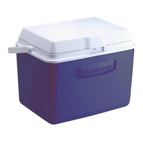 Nevera Portátil Térmica Rubbermaid 22 Lts Azul Para Camping