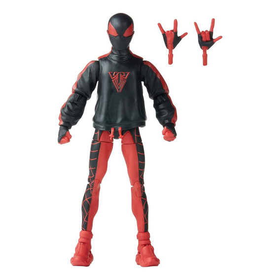 Muñeca Hasbro de la serie Spider-Man Marvel Legends de Miles Morales