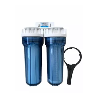 Filtro Agua Purificador Duplo Transparente - Frete Gratuito