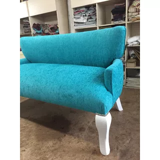 Sillon Silla Matera Poltrona Doble Patas Reina Ana Con Brazo