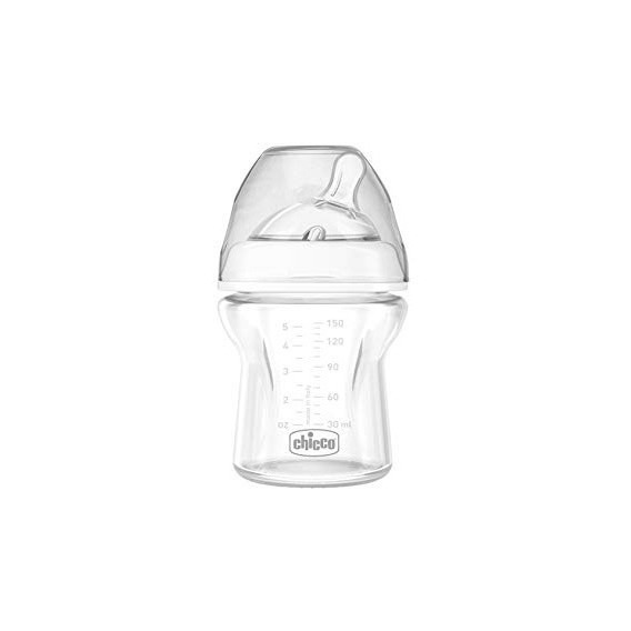 Mamadera Vidrio Naturalfeeling 150ml 0m+ Chicco Babymovil