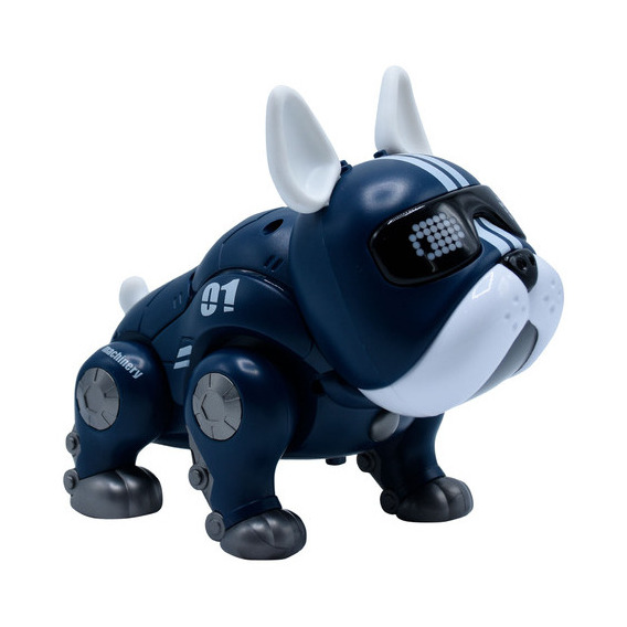 Robot Dog Machine Toy Logic Color Negro Personaje Animales