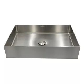 Ovalin Lavabo Rectangular Acero Inoxidable 304 Satinado Lujo