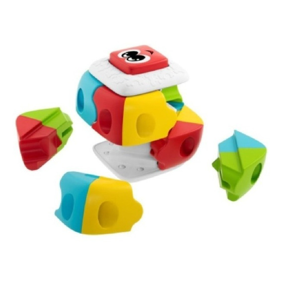 Cubo 2 En 1 Bricks Juguete De Encastre Chicco 10061