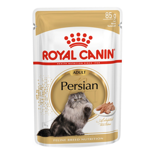 Alimento Royal Canin Feline Breed Nutrition Persian para gato adulto sabor mix en sobre de 85g