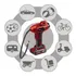 Compresor Manual Inalambrico Einhell Ce-cc 18 Li Solo Rojo