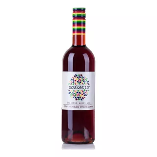 Mgm Mosketto Sweet Red Frisante Tinto Suave Vinho Italiano 750ml