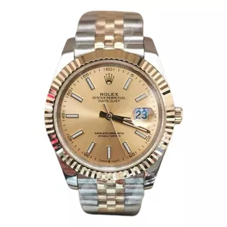 Relógio Rolex Datejust Misto Safira Base Eta 2840 Completo