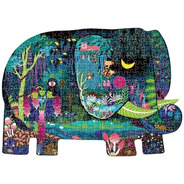 Quebra Cabeça - Formato Elefante - Tooky Toy