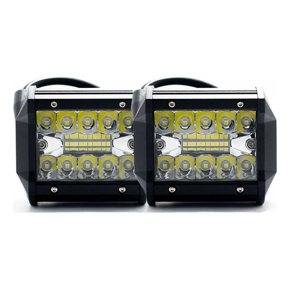 Faro Led Auxiliar 60w 20 Led Spot Flood 4x4 12v/24v Cuatri 