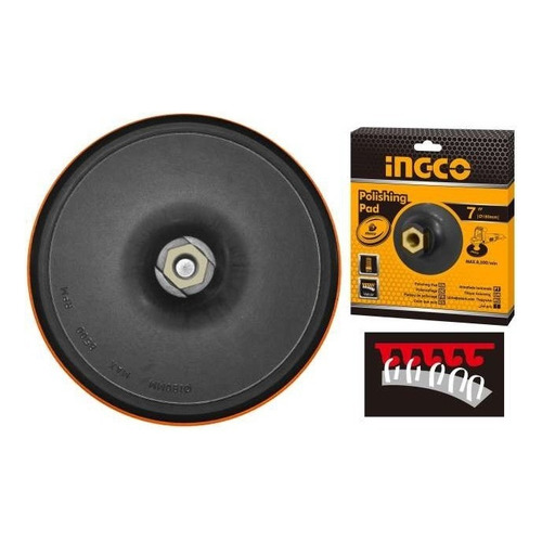 Disco Goma 180mm Velcro P Lija O Bonete App0111801 -smf