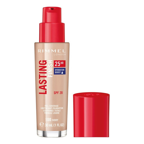 Rimmel  Lasting Finish Foundation 25 Horas base de maquillaje líquida tono 100