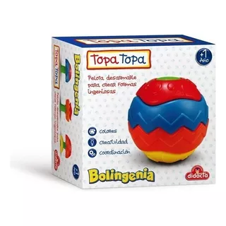 Bolingenia Topa Topa Didacta Pelota Desarmable Creativa Loi