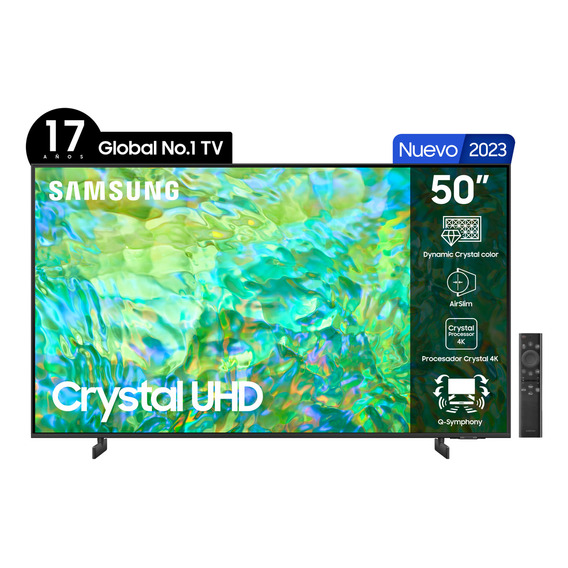 Smart TV Samsung Series 8 UN50CU8000GXZS LED Tizen 4K 50" 100V/240V