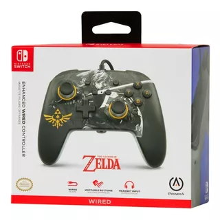 Control Alambrico Legend Zelda Hero Nintendo Switch