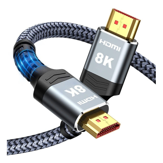 3 Mts Cable Hdmi 8k Alta Velocidad 4k Ultra Hd 48gbps V2.1