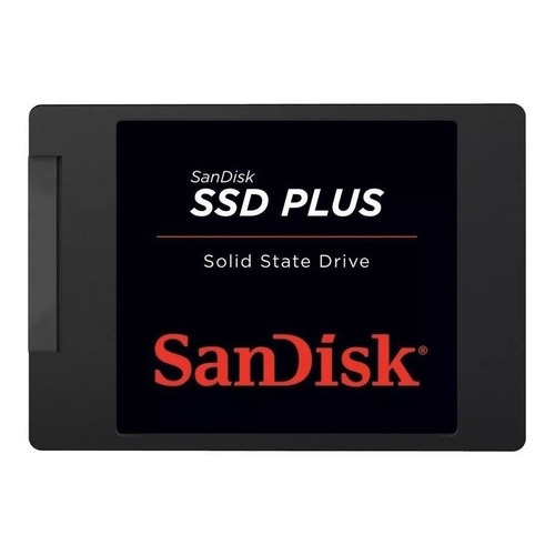 Disco sólido interno SanDisk SSD Plus SDSSDA-240G-G25 240GB negro