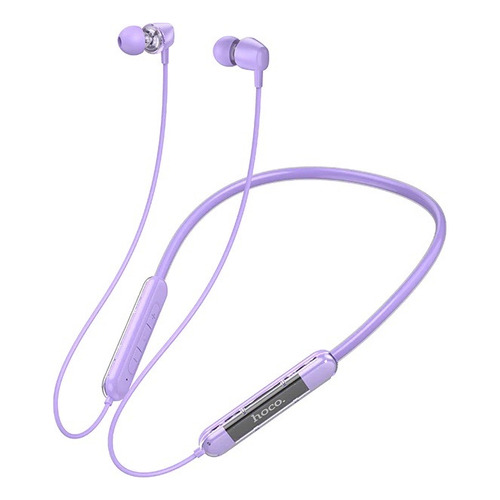 Audífonos Bluetooth Es65 Hoco Compatible Apple Samsung 30h Color Violeta