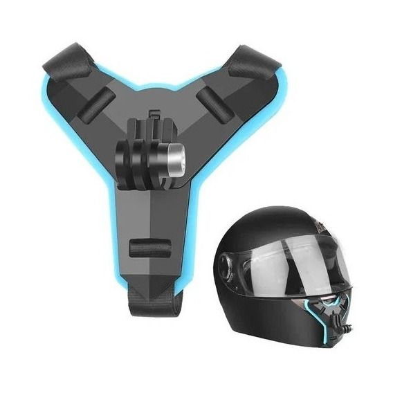 Soporte Casco Frontal Mentonera Para Gopro Hero 3 4 5 6 7