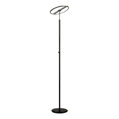 Lampara Velador De Pie Led Double 24w Control Remoto Tbcin