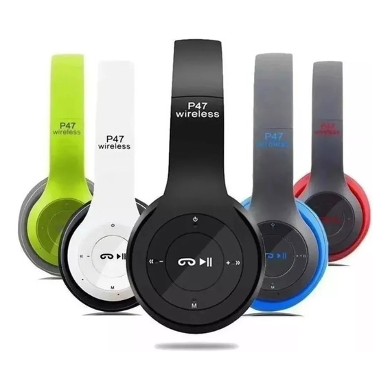 Auriculares Inalámbricos Wireless P47 Con Micrófono Tk