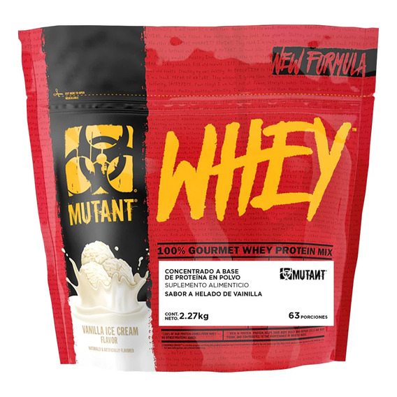 Mutant Whey Proteína en Polvo sabor Helado de Vainilla -5 LB