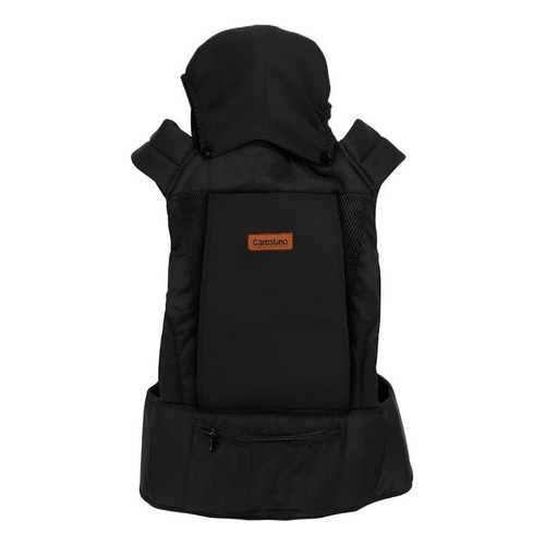 Mochila Porta Bebe Carestino Capucha Bolsillo 3 En 1 Negro