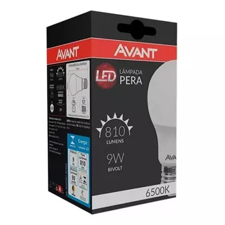 Atacado Kit 10 Lâmpadas Bulbo Led 9w Branco 6500k Bivolt