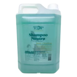 Shampoo Cavalo Limpeza Profunda Top Horse 5 L Anti Resíduos