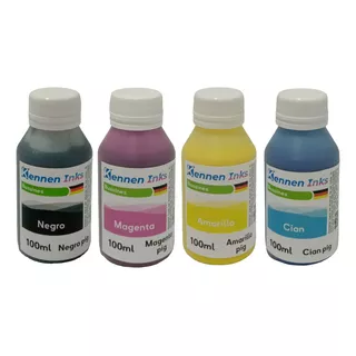 Tinta Alemana Kennen Inks Para Canon Gx6010 Combo 4x100ml