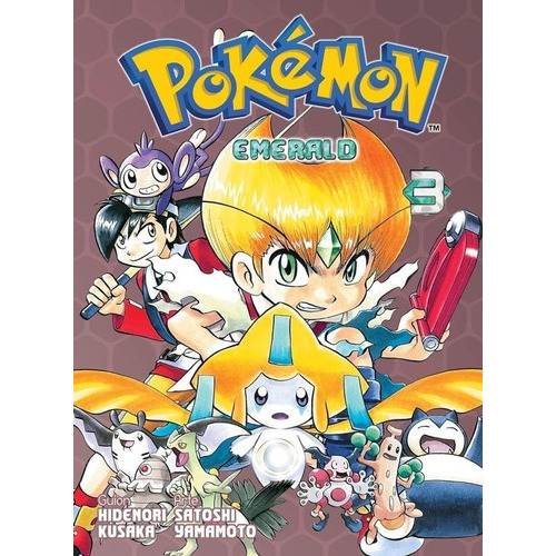 Panini Manga Pokémon Emerald N.3: Panini Manga Pokémon Emerald N.3, De Hidenori Kusake. Serie Pokémon, Vol. 3. Editorial Panini, Tapa Blanda, Edición 1 En Español, 2022
