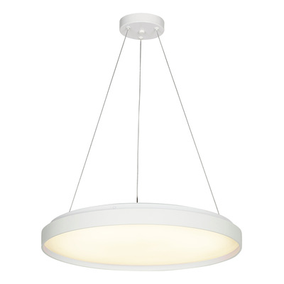 Colgante Led York Blanco Control Remoto 45w Moderno Lk