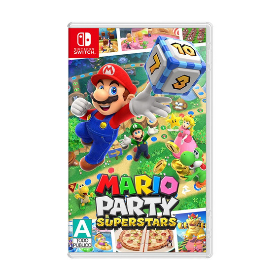 Videojuego Mario Party Superstars Nintendo Switch Físico