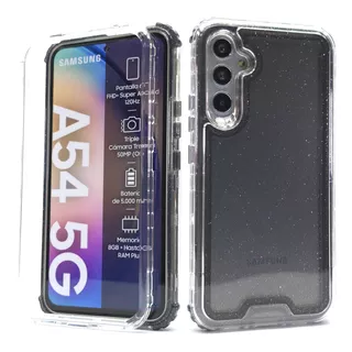Funda 3 En 1 Proteccion 360 Para Samsung A54 5g Case Grueso