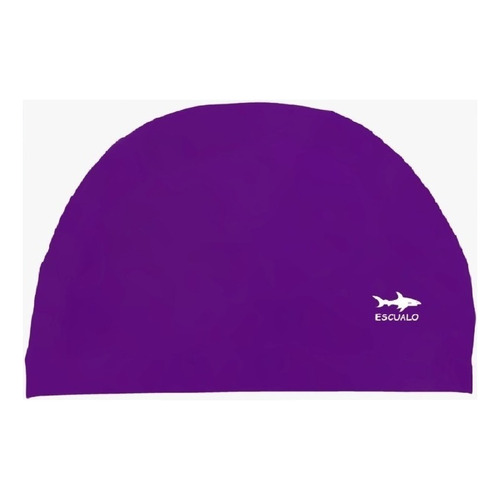 Gorra Natación Modelo Lycra Color Morado - Escualo Diseño De La Tela Liso Talla Unitalla