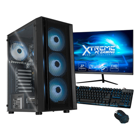 Xtreme PC Gaming Intel Core I9 11900 16GB SSD 240GB 3TB Monitor 27 WIFI Black