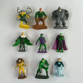 Figuras Pequeñas Villanos De Spiderman Octopus Rhino Duende