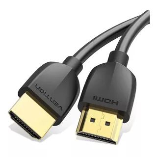 Cable Vention Hdmi 2.0 Certificado - Ultra Liviano - Portatil Ultra Fino - Premium 4k 60hz Hdr Arc - 0.5 Metros - Aaibd