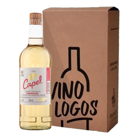 Pisco Capel Doble Destilado Especial 700 Ml - Vinologos