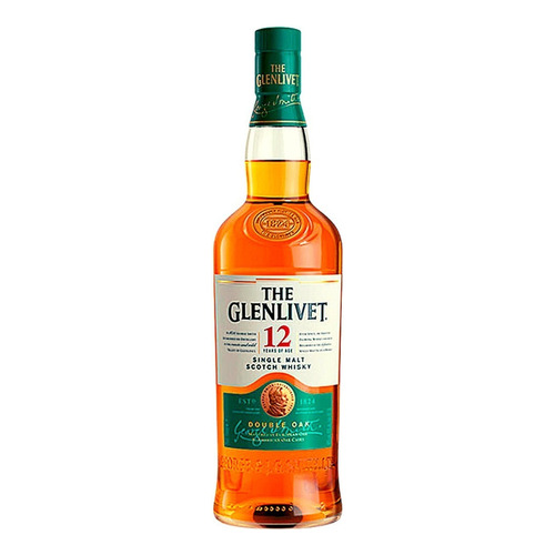 Whisky MaltaGlenlivet 12 Años Escocia botella
