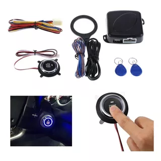 Botón De Encendido Para Automóvil Accesorios Kit Botón