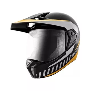 Capacete Honda Bros Special Edition Preto/dourado