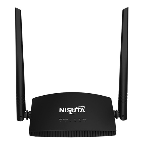 Router Nisuta NSWIR302N negro