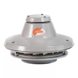 Extractor De Aire Parrillero 25 Cm P/ Alta Temperatura Gatti Gris