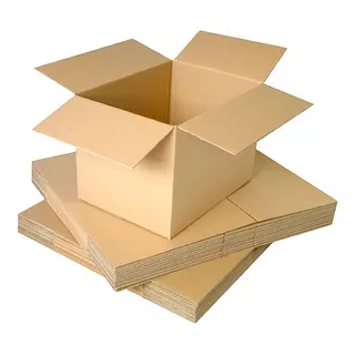 Cajas De Carton Corrugado. 35x25x15. Pack De 25 Unidades