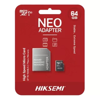 Cartão De Memoria 64bg Class 10 Micro Sd V30