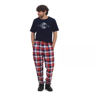 Pantalon Cuadrille Tipo Pijama Pant Casual Comodo Cuadros 