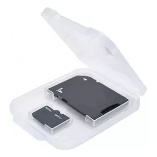 Kit Com 3 Case Cartão Memória Sdhc Micro Sd 16gb 32gb 64gb